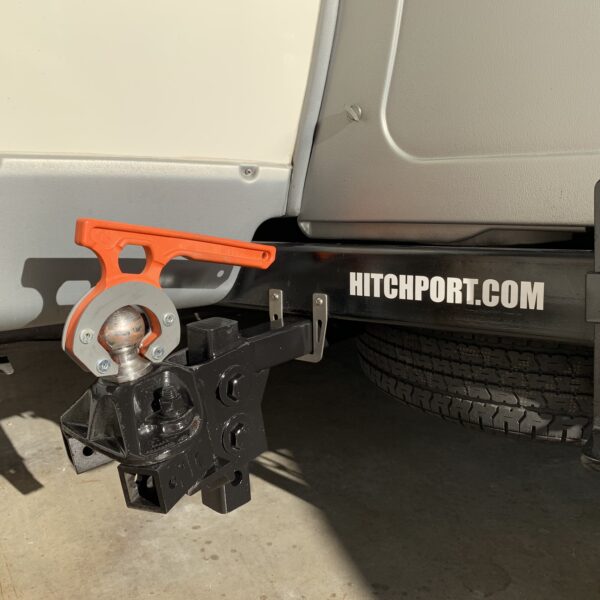 Orange and gray Hitch Grip Carrying Tool